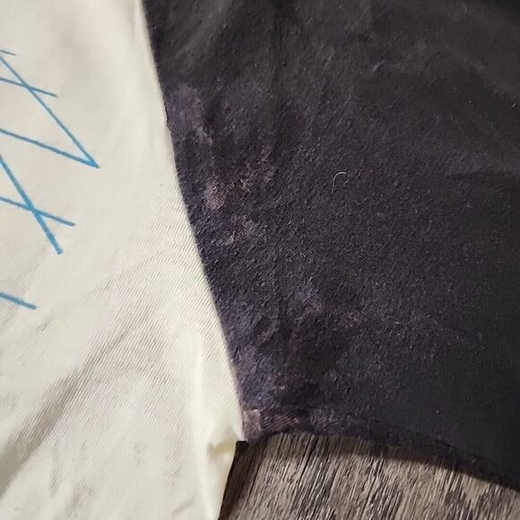 Vintage Van Halen Shirt Adult Large White Black 1982 Live Concert Size L - Picture 8 of 8